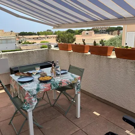 Lejlighed Climatise Avec Terrasse, Proche Grazel Gruissan