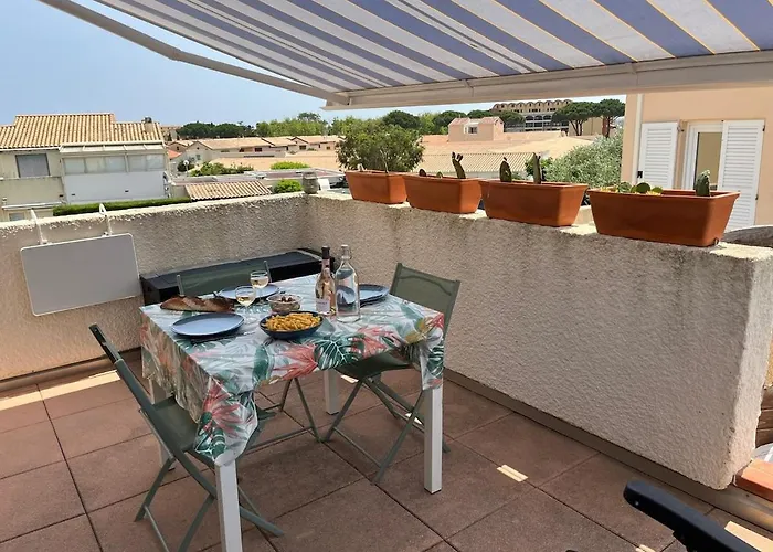 Lejlighed Climatise Avec Terrasse, Proche Grazel Gruissan