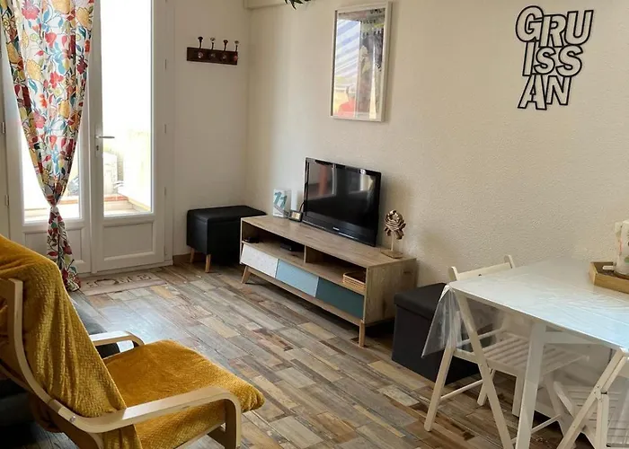 Climatise Avec Terrasse, Proche Grazel * Gruissan